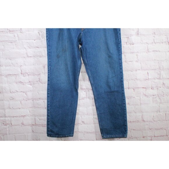 LL Bean Double L Jeans Classic Fit Straight Leg Dark Wash Size 44x34 - Picture 3 of 10